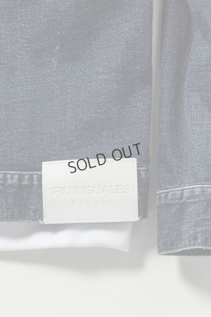 画像20: {SOLD}1piu1uguale3 RELAX ウノピゥウノウグァーレトレ リラックス デニムジャケットフーディー{-BES}