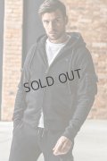 {SOLD}1piu1uguale3 RELAX ウノピゥウノウグァーレトレ リラックス ビッグファスナーカーゴポケットスウェットパーカー{-BEA}