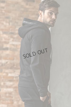 画像3: {SOLD}1piu1uguale3 RELAX ウノピゥウノウグァーレトレ リラックス ビッグファスナーカーゴポケットスウェットパーカー{-BEA}