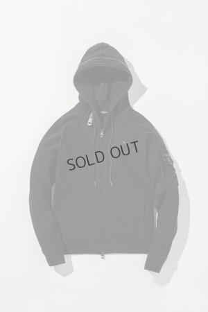 画像7: {SOLD}1piu1uguale3 RELAX ウノピゥウノウグァーレトレ リラックス ビッグファスナーカーゴポケットスウェットパーカー{-BEA}