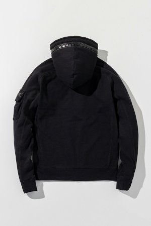 画像8: 1piu1uguale3 RELAX ウノピゥウノウグァーレトレ リラックス ビッグファスナーカーゴポケットスウェットパーカー{-BEA}