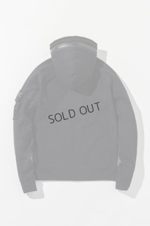 画像8: {SOLD}1piu1uguale3 RELAX ウノピゥウノウグァーレトレ リラックス ビッグファスナーカーゴポケットスウェットパーカー{-BEA}