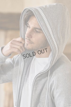 画像6: 1piu1uguale3 RELAX ウノピゥウノウグァーレトレ リラックス ビッグファスナーカーゴポケットスウェットパーカー{-BEA}