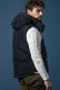 画像5: 1piu1uguale3 RELAX ウノピゥウノウグァーレトレ リラックス × +phenix スタンドネックダウンベスト WINDSTOPPER プロダクト by GORE-TEX LABS /ウィンドストッパー/ゴアテックス{-BEA} (5)