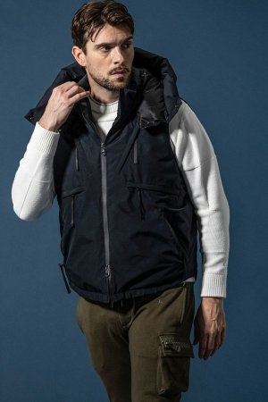 画像7: 1piu1uguale3 RELAX ウノピゥウノウグァーレトレ リラックス × +phenix スタンドネックダウンベスト WINDSTOPPER プロダクト by GORE-TEX LABS /ウィンドストッパー/ゴアテックス{-BEA}