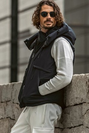 画像12: 1piu1uguale3 RELAX ウノピゥウノウグァーレトレ リラックス × +phenix スタンドネックダウンベスト WINDSTOPPER プロダクト by GORE-TEX LABS /ウィンドストッパー/ゴアテックス{-BEA}