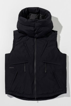 画像15: 1piu1uguale3 RELAX ウノピゥウノウグァーレトレ リラックス × +phenix スタンドネックダウンベスト WINDSTOPPER プロダクト by GORE-TEX LABS /ウィンドストッパー/ゴアテックス{-BEA}
