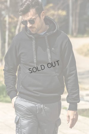 画像8: 1piu1uguale3 RELAX ウノピゥウノウグァーレトレ リラックス パイピングロゴワイドスピンドルフーディー{-BEA}