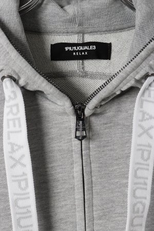 画像2: 1piu1uguale3 RELAX ウノピゥウノウグァーレトレ リラックス HOOD EMBOSSED LOGO HOODIE{-BFS}