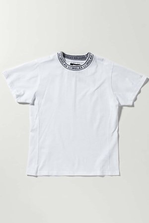画像5: 【 30%OFF セール6,930円→4,851円】 1piu1uguale3 RELAX ウノピゥウノウグァーレトレ リラックス ネックロゴ半袖Tシャツ{-BDA}