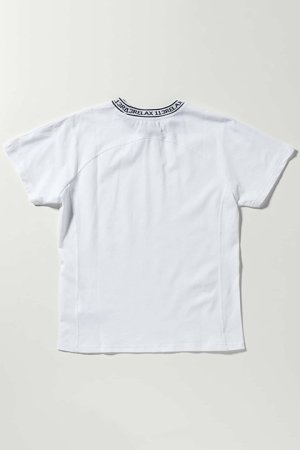 画像6: 【 30%OFF セール6,930円→4,851円】 1piu1uguale3 RELAX ウノピゥウノウグァーレトレ リラックス ネックロゴ半袖Tシャツ{-BDA}