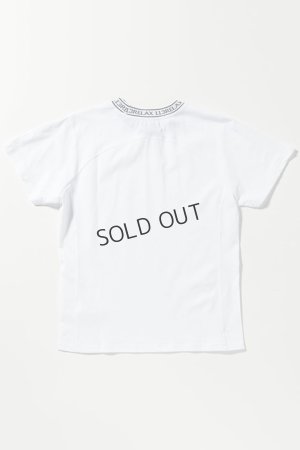 画像6: {SOLD}1piu1uguale3 RELAX ウノピゥウノウグァーレトレ リラックス ネックロゴ半袖Tシャツ{-BDA}