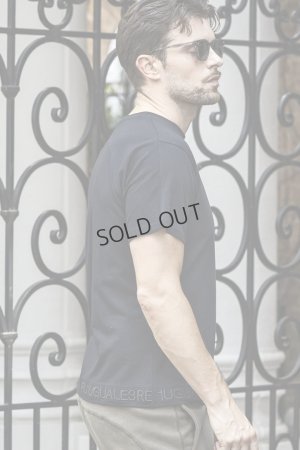 画像4: {SOLD}1piu1uguale3 RELAX ウノピゥウノウグァーレトレ リラックス ヘム刺繍ロゴ半袖Tシャツ{-BES}