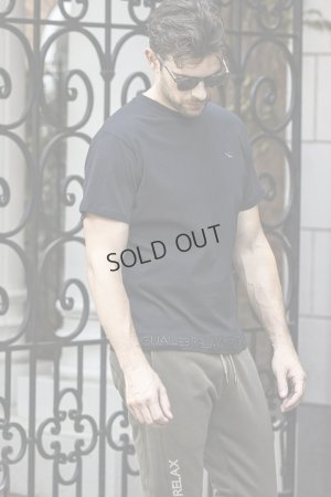 画像5: {SOLD}1piu1uguale3 RELAX ウノピゥウノウグァーレトレ リラックス ヘム刺繍ロゴ半袖Tシャツ{-BES}