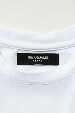 画像9: 【 30%OFF セール7,920円→5,544円】 1piu1uguale3 RELAX ウノピゥウノウグァーレトレ リラックス ヘム刺繍ロゴ半袖Tシャツ{-BES}