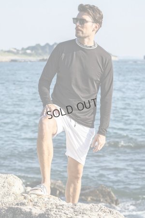 画像6: {SOLD}1piu1uguale3 RELAX ウノピゥウノウグァーレトレ リラックス ネックロゴ長袖ラッシュガード{-BES}