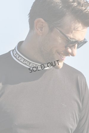 画像8: {SOLD}1piu1uguale3 RELAX ウノピゥウノウグァーレトレ リラックス ネックロゴ長袖ラッシュガード{-BES}