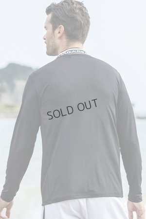 画像11: {SOLD}1piu1uguale3 RELAX ウノピゥウノウグァーレトレ リラックス ネックロゴ長袖ラッシュガード{-BES}