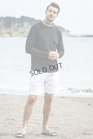 画像13: {SOLD}1piu1uguale3 RELAX ウノピゥウノウグァーレトレ リラックス ネックロゴ長袖ラッシュガード{-BES}