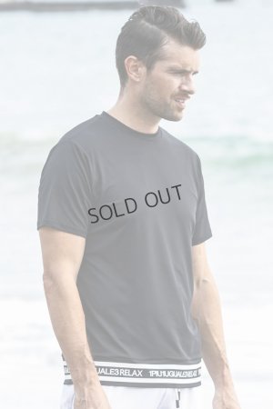 画像4: {SOLD}1piu1uguale3 RELAX ウノピゥウノウグァーレトレ リラックス ヘムロゴ半袖ラッシュガード{-BES}