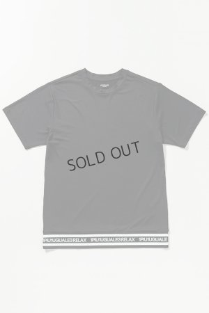 画像8: {SOLD}1piu1uguale3 RELAX ウノピゥウノウグァーレトレ リラックス ヘムロゴ半袖ラッシュガード{-BES}