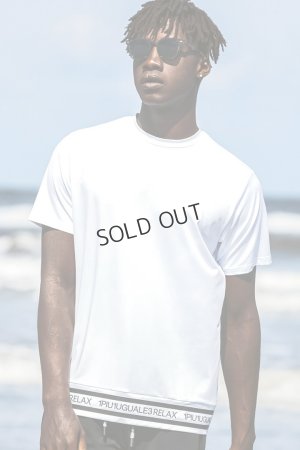 画像12: {SOLD}1piu1uguale3 RELAX ウノピゥウノウグァーレトレ リラックス ヘムロゴ半袖ラッシュガード{-BES}