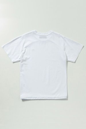 画像9: 【 20%OFF セール｜7,920円→6,336円】 1piu1uguale3 RELAX ウノピゥウノウグァーレトレ リラックス ヘムロゴ半袖Tシャツ{-BES}