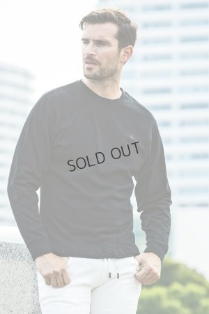 画像11: {SOLD}1piu1uguale3 RELAX ウノピゥウノウグァーレトレ リラックス ヘム刺繍ロゴロングTシャツ{-BES}