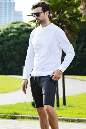 画像6: 【 30%OFF セール8,910円→6,237円】 1piu1uguale3 RELAX ウノピゥウノウグァーレトレ リラックス ヘム刺繍ロゴロングTシャツ{-BES}