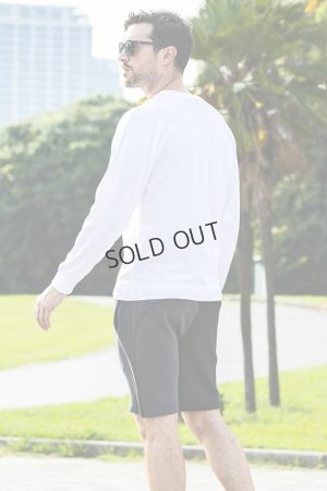 画像7: 1piu1uguale3 RELAX ウノピゥウノウグァーレトレ リラックス ヘム刺繍ロゴロングTシャツ{-BES}