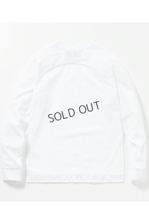 画像10: 1piu1uguale3 RELAX ウノピゥウノウグァーレトレ リラックス ヘム刺繍ロゴロングTシャツ{-BES}