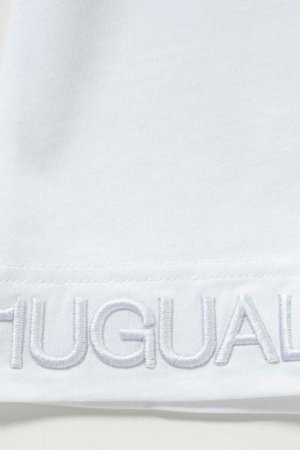 画像11: 【 30%OFF セール8,910円→6,237円】 1piu1uguale3 RELAX ウノピゥウノウグァーレトレ リラックス ヘム刺繍ロゴロングTシャツ{-BES}