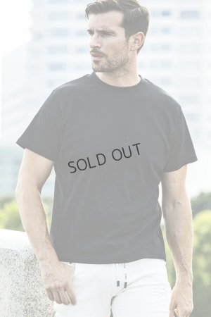 画像2: {SOLD}1piu1uguale3 RELAX ウノピゥウノウグァーレトレ リラックス ラインストーンバックサイドロゴ半袖Tシャツ{-BES}