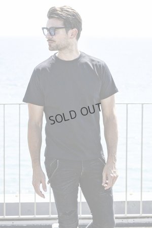 画像5: {SOLD}1piu1uguale3 RELAX ウノピゥウノウグァーレトレ リラックス ラインストーンバックサイドロゴ半袖Tシャツ{-BES}