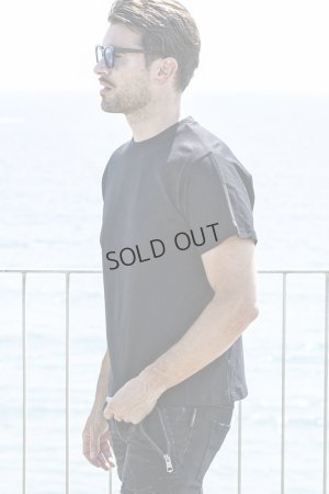 画像7: {SOLD}1piu1uguale3 RELAX ウノピゥウノウグァーレトレ リラックス ラインストーンバックサイドロゴ半袖Tシャツ{-BES}