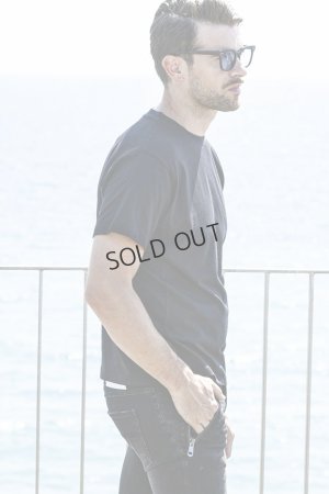 画像8: {SOLD}1piu1uguale3 RELAX ウノピゥウノウグァーレトレ リラックス ラインストーンバックサイドロゴ半袖Tシャツ{-BES}