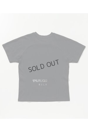画像11: {SOLD}1piu1uguale3 RELAX ウノピゥウノウグァーレトレ リラックス ラインストーンバックサイドロゴ半袖Tシャツ{-BES}