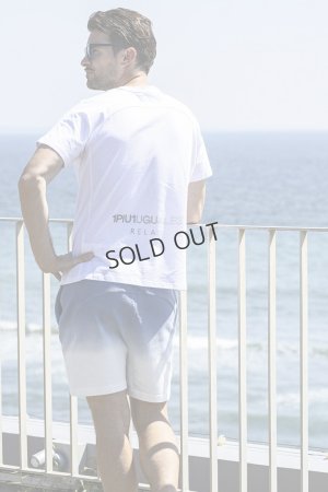 画像11: {SOLD}1piu1uguale3 RELAX ウノピゥウノウグァーレトレ リラックス ラインストーンバックサイドロゴ半袖Tシャツ{-BES}