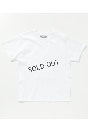 画像12: {SOLD}1piu1uguale3 RELAX ウノピゥウノウグァーレトレ リラックス ラインストーンバックサイドロゴ半袖Tシャツ{-BES}