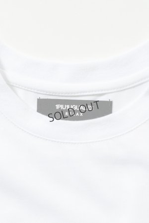 画像14: {SOLD}1piu1uguale3 RELAX ウノピゥウノウグァーレトレ リラックス ラインストーンバックサイドロゴ半袖Tシャツ{-BES}