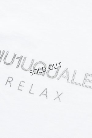 画像15: {SOLD}1piu1uguale3 RELAX ウノピゥウノウグァーレトレ リラックス ラインストーンバックサイドロゴ半袖Tシャツ{-BES}