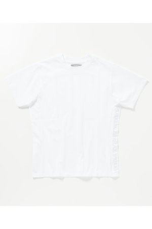 画像10: 1piu1uguale3 RELAX ウノピゥウノウグァーレトレ リラックス テープロゴ半袖Tシャツ{-BES}