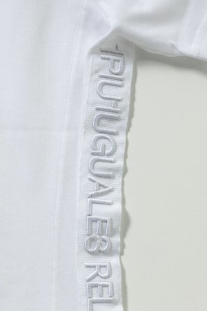 画像12: 【 30%OFF セール7,920円→5,544円】 1piu1uguale3 RELAX ウノピゥウノウグァーレトレ リラックス テープロゴ半袖Tシャツ{-BES}