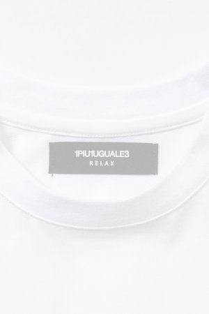 画像13: 1piu1uguale3 RELAX ウノピゥウノウグァーレトレ リラックス テープロゴ半袖Tシャツ{-BES}