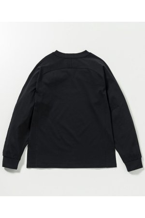 画像12: 【 30%OFF セール｜8,910円→6,237円】 1piu1uguale3 RELAX ウノピゥウノウグァーレトレ リラックス テープロゴロングTシャツ{-BES}