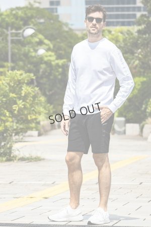 画像6: {SOLD}1piu1uguale3 RELAX ウノピゥウノウグァーレトレ リラックス テープロゴロングTシャツ{-BES}