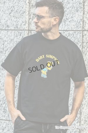 画像1: {SOLD}1piu1uguale3 RELAX ウノピゥウノウグァーレトレ リラックス /The Simpsons/バート・シンプソン/半袖Tシャツ{-BES}