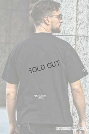 画像3: {SOLD}1piu1uguale3 RELAX ウノピゥウノウグァーレトレ リラックス /The Simpsons/バート・シンプソン/半袖Tシャツ{-BES}