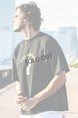 画像9: {SOLD}1piu1uguale3 RELAX ウノピゥウノウグァーレトレ リラックス /The Simpsons/バート・シンプソン/半袖Tシャツ{-BES}
