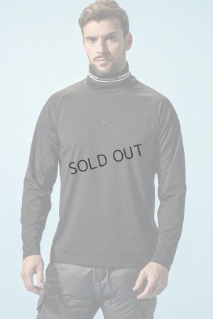 画像7: {SOLD}1piu1uguale3 RELAX ウノピゥウノウグァーレトレ リラックス 裏起毛ハイネックロゴロングTシャツ / スノーボード / スノーウェア /インナー{-BEA}